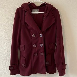 Burgundy Jacket